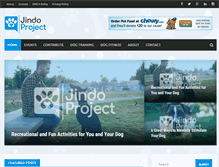 Tablet Screenshot of jindoproject.org